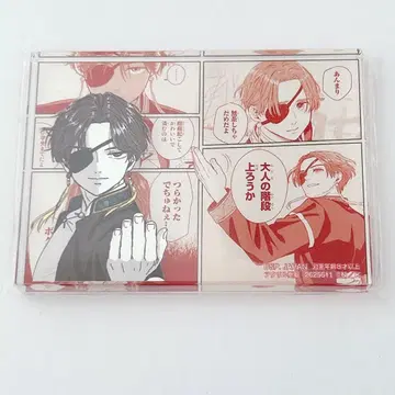 소바야시 하야토 WIND BREAKER 아크릴 블록 남코 원작 그림