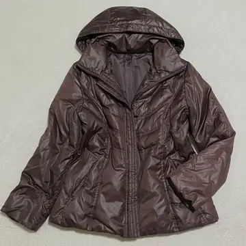 플로리치 다운 자켓 후드 탈부착 가능 페더 혼방 캐주얼 L