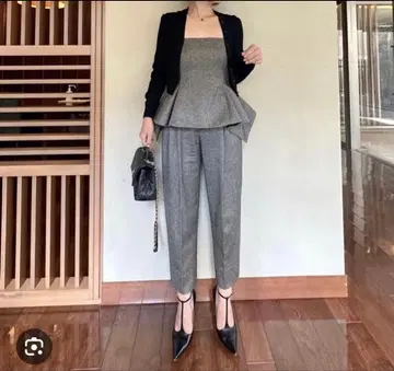 새상품급 cygne 시뉴 annie 뷔스티에 살로펫 셋업