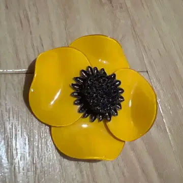 CIice de paris yellow 플라워 브로치