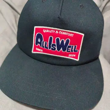 AllIsWell 블랙 캡 자수 로고 2004년 제조