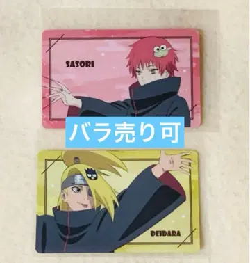 NARUTO BORUTO 2 산리오 콜라보 카드 사소리 데이다라