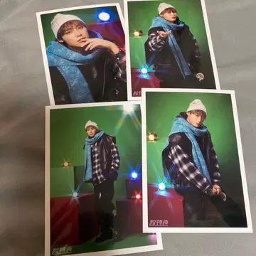 초특급 Happy 생사진 하와이안 4장 세트