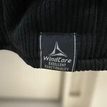 WindCore 블랙 코듀로이 자켓