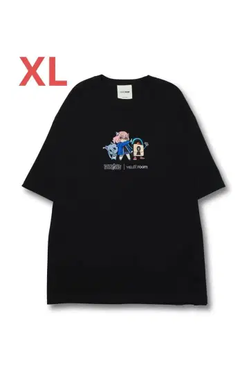 VR x nqrse x HAPPY TEE / BLACK XL