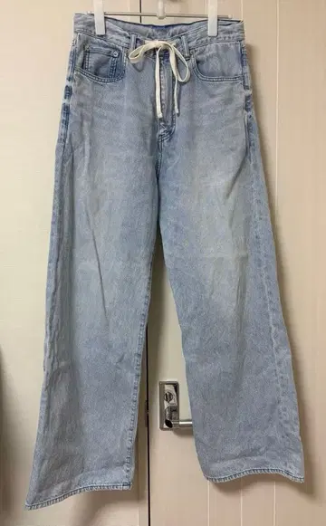 Whim Gazette 드로스트 데님 팬츠 라이트 블루 36