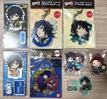 토미오카 기유 아크릴 스탠드 아크릴 키링 가챠가챠 세트