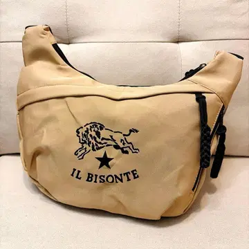 일비종떼 숄더백 베이지 카키