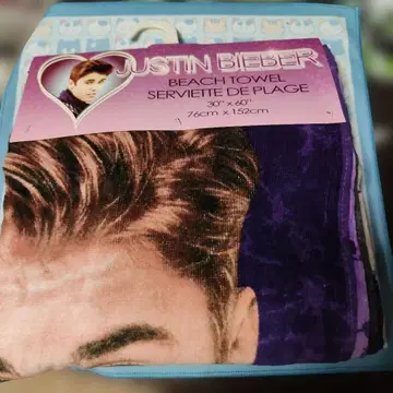 저스틴 비버 비치 타월 30인치