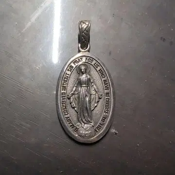 성모 마리아 펜던트 탑 실버 925