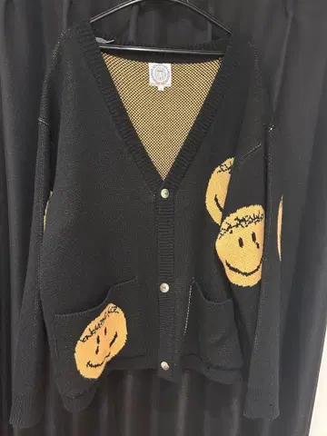 SOMEIT K.O.K 빈티지 가디건 데미지 가공