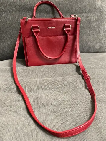 EMODA 빨간색 2WAY 숄더백
