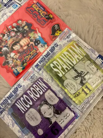 원피스 베이스샵 아크릴 블록 참상