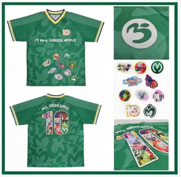 Mrs. GREEN APPLE 게임 셔츠 와펜 10종