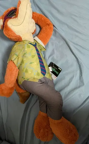 닉 와일드 봉제 인형 주토피아