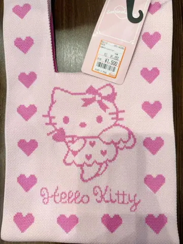 헬로키티 Avail 아베일 니트백 토트백 꿈꾸는 엔젤