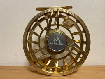 MAXCATCH 7nine 플라이 릴 골드
