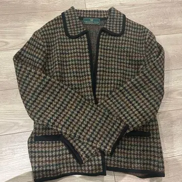 Embassy Row 체크 무늬 테일러드 자켓