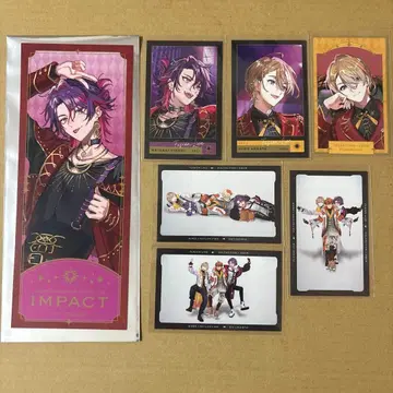 니지산지 VOLTACTION 3SKM IMPACT 사진풍 카드 특전