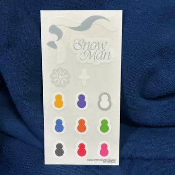 스노우맨 스티커