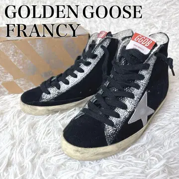 인기 GOLDEN GOOSE FRANCY 하이컷 스웨이드 스니커즈