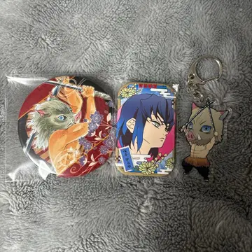 하시비라 이노스케 캔뱃지 키링