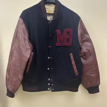 Mac Beth 바시티 자켓 자켓 사이즈 M 80년대 구제 의류