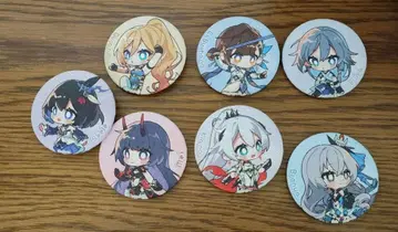 붕괴 3rd 스이파라 콜라보 트레이딩 캔뱃지 전종 세트