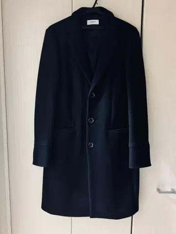 EDITION 에디션 블랙 체스터 코트