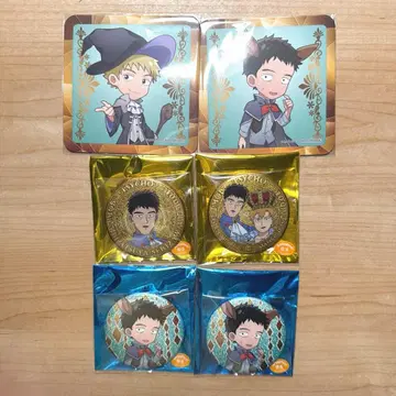 몹사이코100 포춘 캔뱃지 코스터