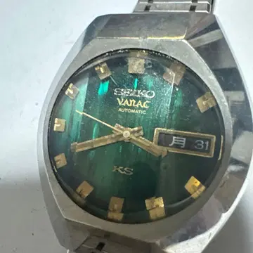 SEIKO KS 자동 와인딩 그린 다이얼
