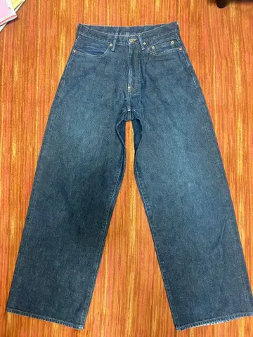 SUGARHILL 모던 데님 와이드 컷 32 데님