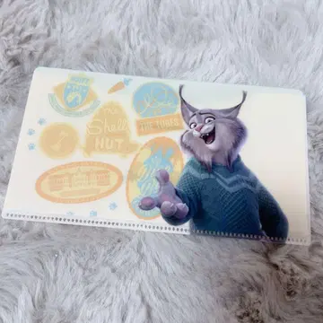 주토피아 카페 입장 특전 오리지널 멀티 케이스 파우버트