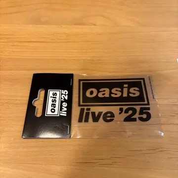 oasis live '25 스티커 White