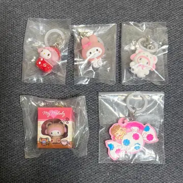 산리오 마이멜로디 메지루시 액세서리 5개 세트 묶음 판매