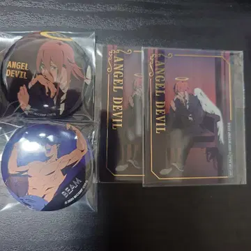 체인소 맨 플라자 로프트 PLAZA LOFT 금박 캔뱃지 은박