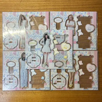 ILLIT 아이릿 에니마이 복권 아크릴 스탠드 컴프 세트 2