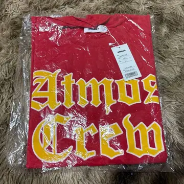 atmos Flocky Print T셔츠 RED