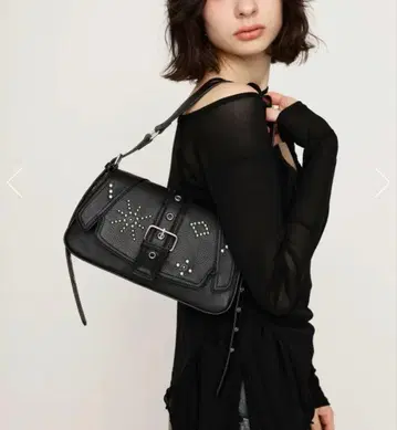 SLY 블랙 숄더백