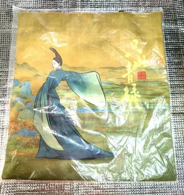 고풍 삽화 | 지차청록 | 중국 댄스 중국 백 가방 영화