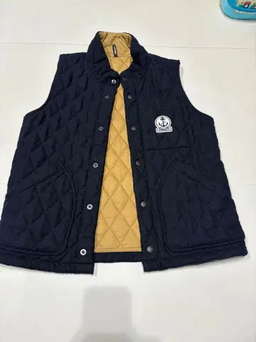 Fidelity 퀼팅 다운 베스트 네이비