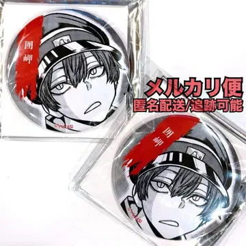 도원암귀 이즈미 츠타야 28종 트레이딩 캔뱃지 2점 원작