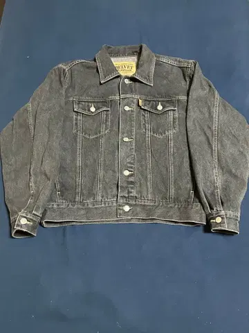 다크 그레이 데님 자켓 L 사이즈