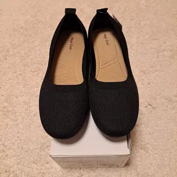 새상품 펌프스 블랙 메쉬 M