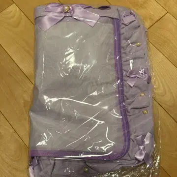 자카마트 A3 이타백 프릴 디자인 톤 다운 라벤더