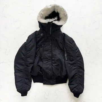 알파 N-2B USA제 구택 플라이트 자켓 IDEAL 블랙 M