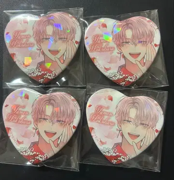 타몬 군 지금 어느 쪽!? 후쿠하라 타몬 캔뱃지 하트