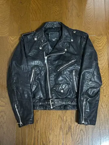 빈티지 리얼 레더 재킷 y2k 그런지