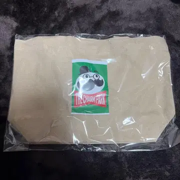 더 참 파크 베이지 토트백