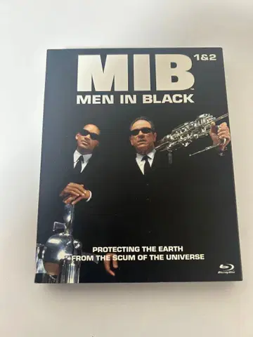 더빙 서양 영화 극장 MEN IN BLACK 1&2 Blu-ray